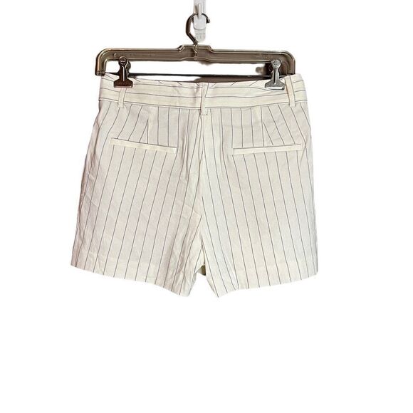NWT! Loft striped linen blend shorts - Picture 6 of 7